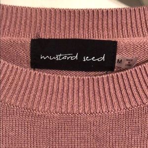Mustard Seed Sweaters - Light weight sweater Mustard Seed Sweaters - Light weight sweater